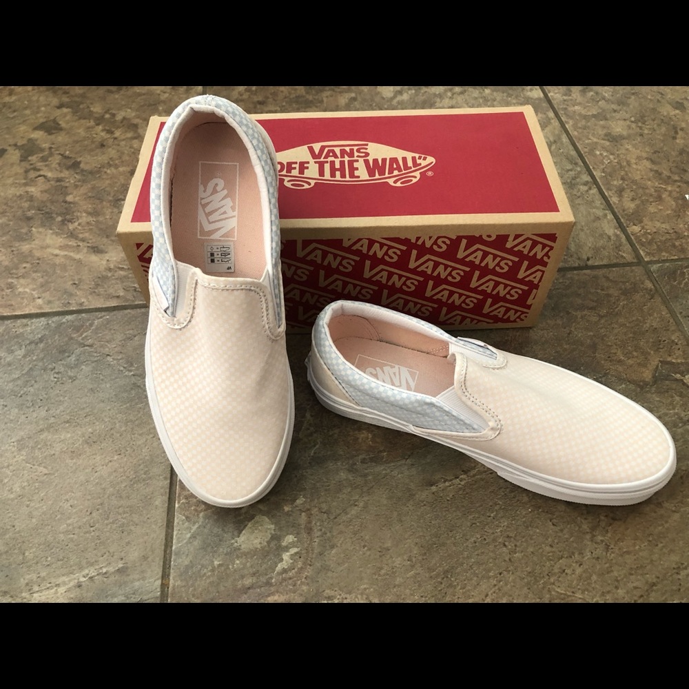 Baby blue/Baby Pink Vans (New)